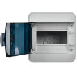 TEKFOR Корпус пластиковый КМПн-6 IP65 черная прозрачная дверь IEK - изображение 2