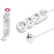 Удлинитель 3м (3 роз., 3,5кВт, с/з, выкл, ПВС 3х1,5) LEIDEN ELECTRIC - изображение 1