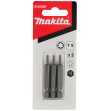 Насадка T9, 50 мм, E-form (MZ) MAKITA 3 шт. - изображение 2