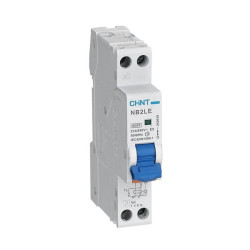 Диф. автомат NB2LE 1P+N 32A 30mA 1мод., х-ка С, электронный тип A, 6kA CHINT