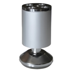Опора мебельная круглая d38 79-86 мм, алюмин. STARFIX