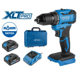Аккум. дрель-шуруповерт BULL SR 1804 R-series в чем. XLTpro БЕСЩЕТ., Импульс., 18 В, 50 Н*м, 2х2 А*ч