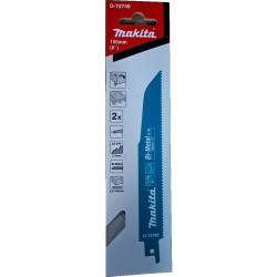 Пилка сабельная для древесины с гвоздями 152x1.25 мм, 10TPI, 2 шт  MAKITA
