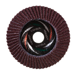 Круг лепестковый 125х22мм А80 конич. КЛТ2 LUGAABRASIV PROM CERAMIC