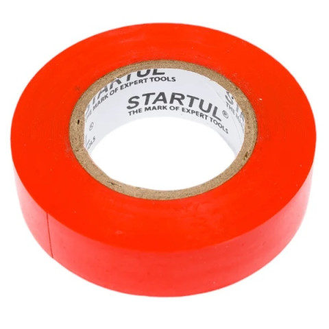 Изолента ПВХ 18ммх20м красная STARTUL PROFI (ST9046-3) - изображение 2