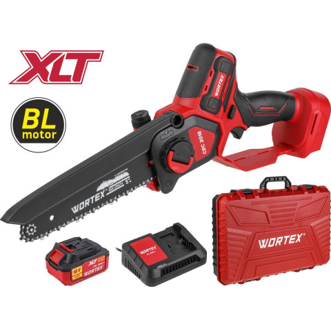 Аккум. мини-пила WORTEX CEC 2018 в чем. ALL1 XLT SET БЕСЩЕТ., 18 В, 20 см - изображение 1