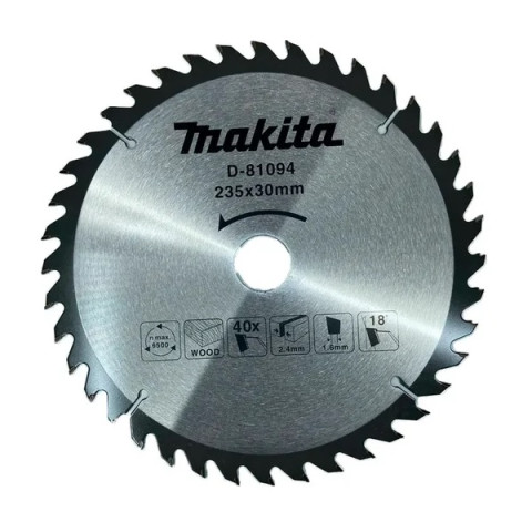 Диск пильный 235х30 мм 40 зуб. по дереву MAKITA - изображение 1