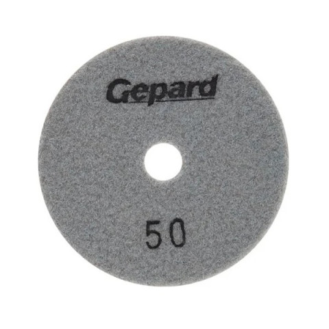 Алмазный гибкий шлифкруг "Черепашка" 100мм P50 мокр. GEPARD (GP5022-50) - изображение 1
