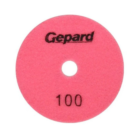 Алмазный гибкий шлифкруг "Черепашка" 100мм P100 мокр. GEPARD (GP5022-100) - изображение 1
