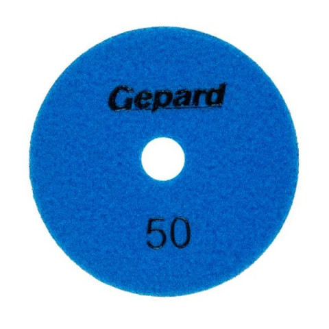 Алмазный гибкий шлифкруг "Черепашка" 100мм P50 сух. GEPARD (GP5023-50) - изображение 1