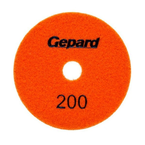 Алмазный гибкий шлифкруг "Черепашка" 100мм P200 сух. GEPARD (GP5023-200) - изображение 1