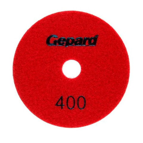 Алмазный гибкий шлифкруг "Черепашка" 100мм P400 сух. GEPARD (GP5023-400) - изображение 1