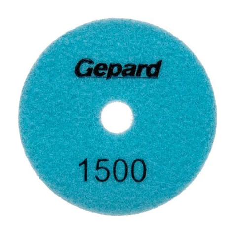 Алмазный гибкий шлифкруг "Черепашка" 100мм P1500 сух. GEPARD (GP5023-1500) - изображение 1