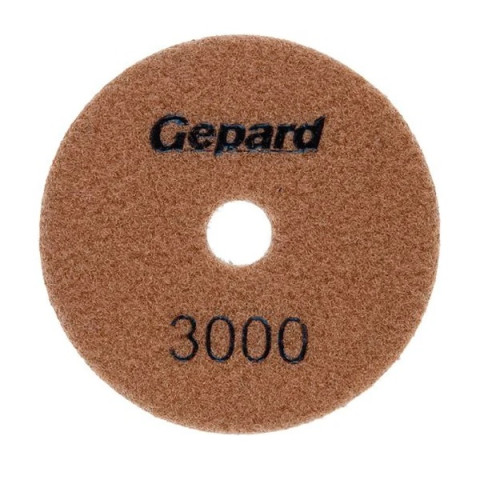 Алмазный гибкий шлифкруг "Черепашка" 100мм P3000 сух. GEPARD (GP5023-3000) - изображение 1