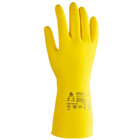 Перчатки К20 Щ20 латексные с хлопковым напылением р-р 8/M Jeta Safety - изображение 1