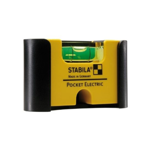 Пластиковый уровень STABILA Pocket Electric (с зажимом для крепления к поясному ремню) - изображение 1