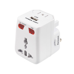 Адаптер сетевой Путешественник с USB REXANT