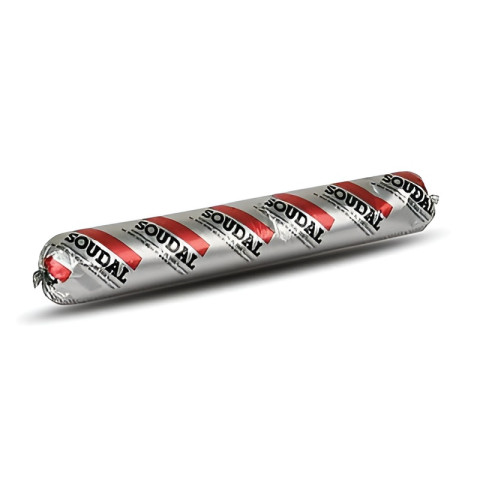 Клей-герметик полиуретановый "Soudal" Soudaflex 40FC черный 600 мл - изображение 1